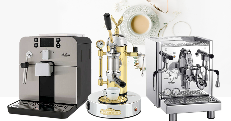 Verschillende soorten koffiezetapparaten