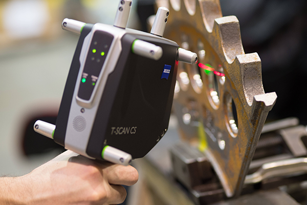 Lo scanner laser TScan di QFP per il settore stampi