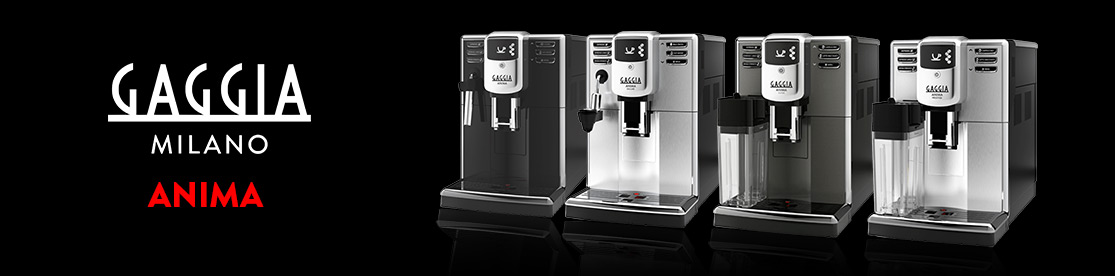 La nuova linea di macchine da caffè automatiche Gaggia Anima